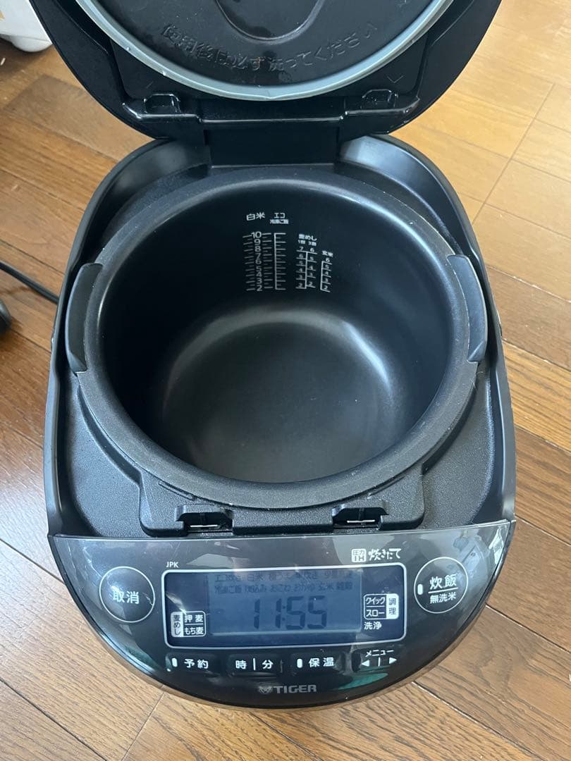 圧力IHジャー炊飯器 １升炊き ブラック JPK-H180
