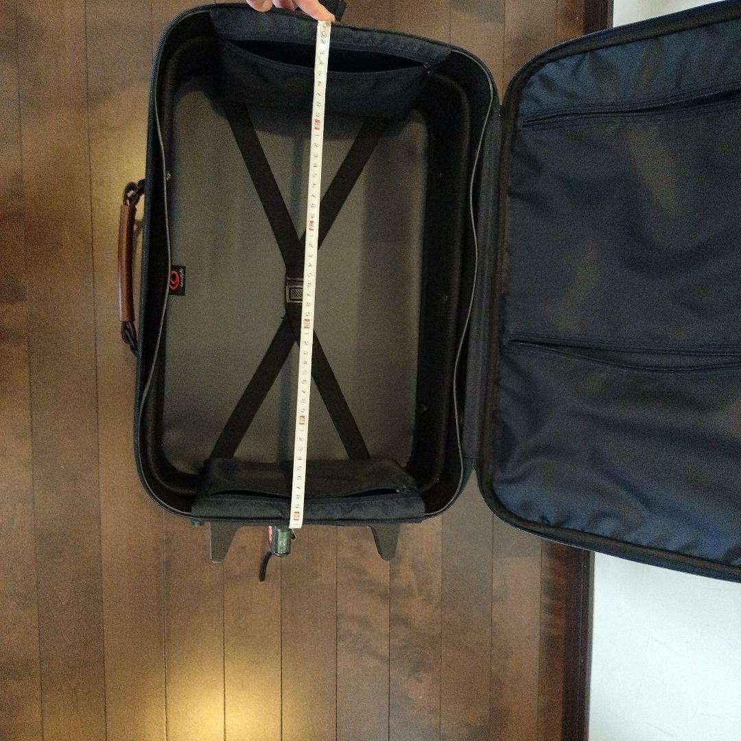 ネイビー キャリーカート 旅行かばん