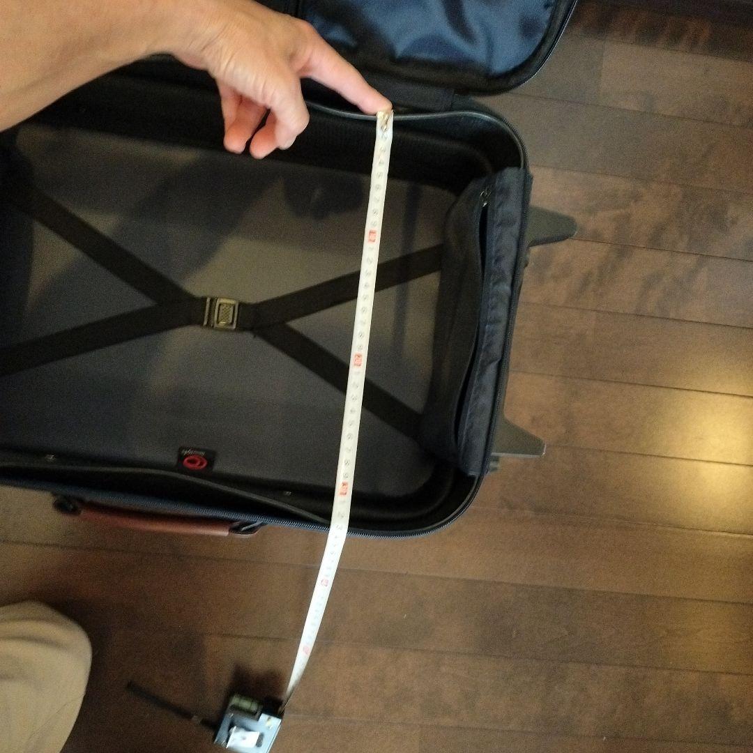 ネイビー キャリーカート 旅行かばん