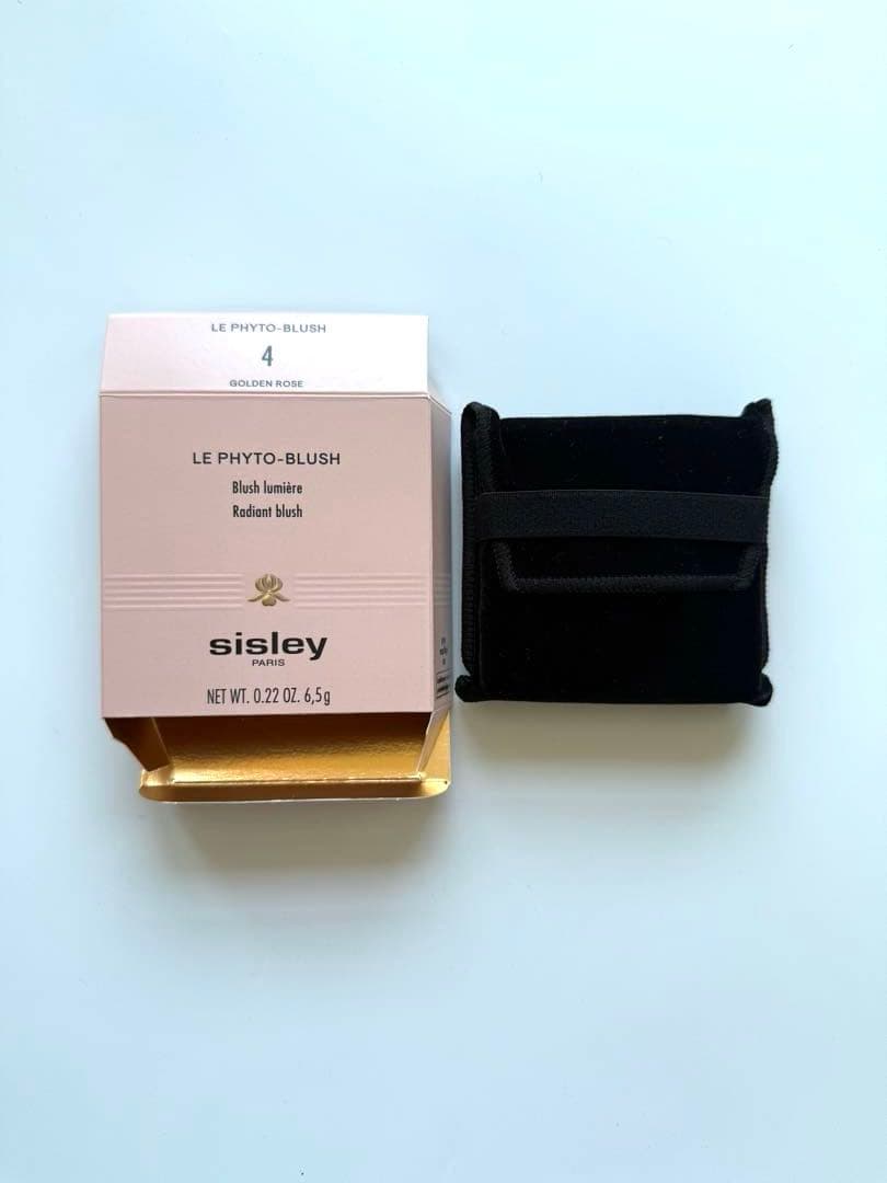 ★新品・未使用★sisley フィトブラッシュ（チーク）♯4ゴールデンローズ