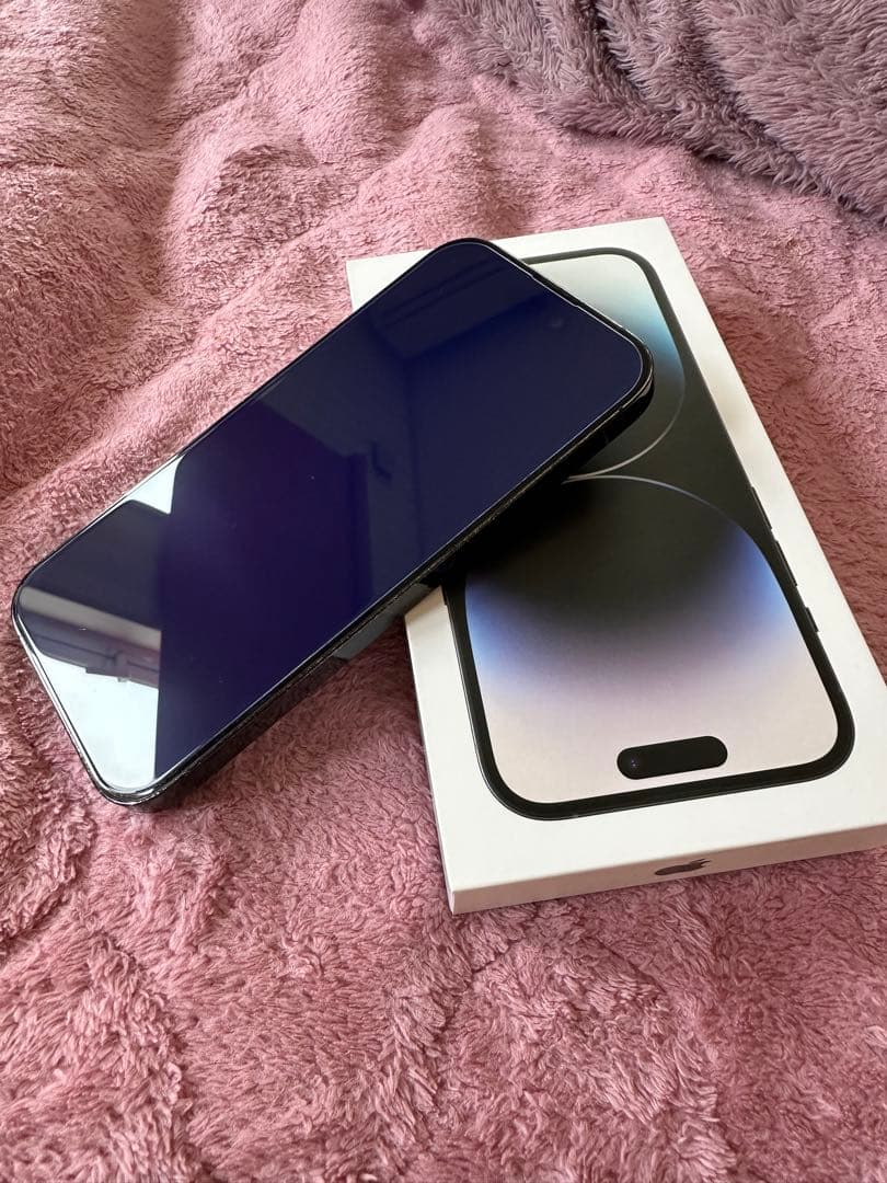 iPhone14pro 256GB バッテリー77%
