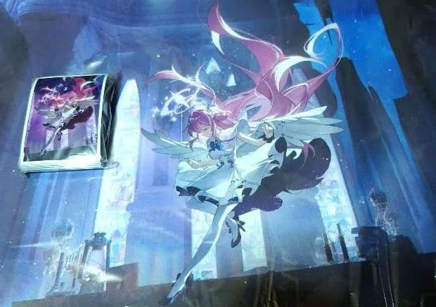 ブルアカ 聖園ミカ スリーブ プレイマット ブルーアーカイブ 夢現工房　未開封