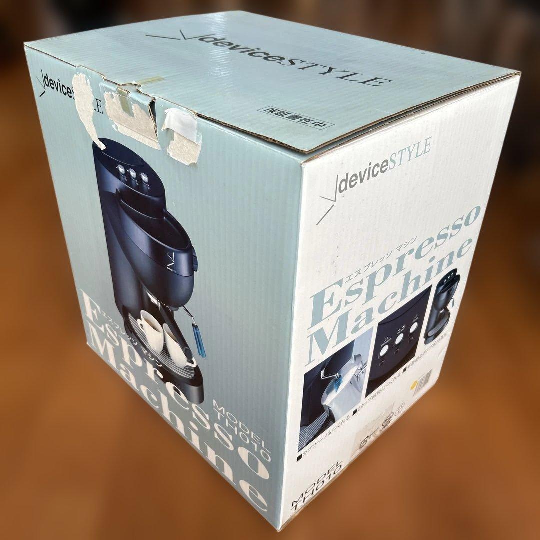 未使用品 devicestyle 本格エスプレッソマシン　TH010 コーヒー