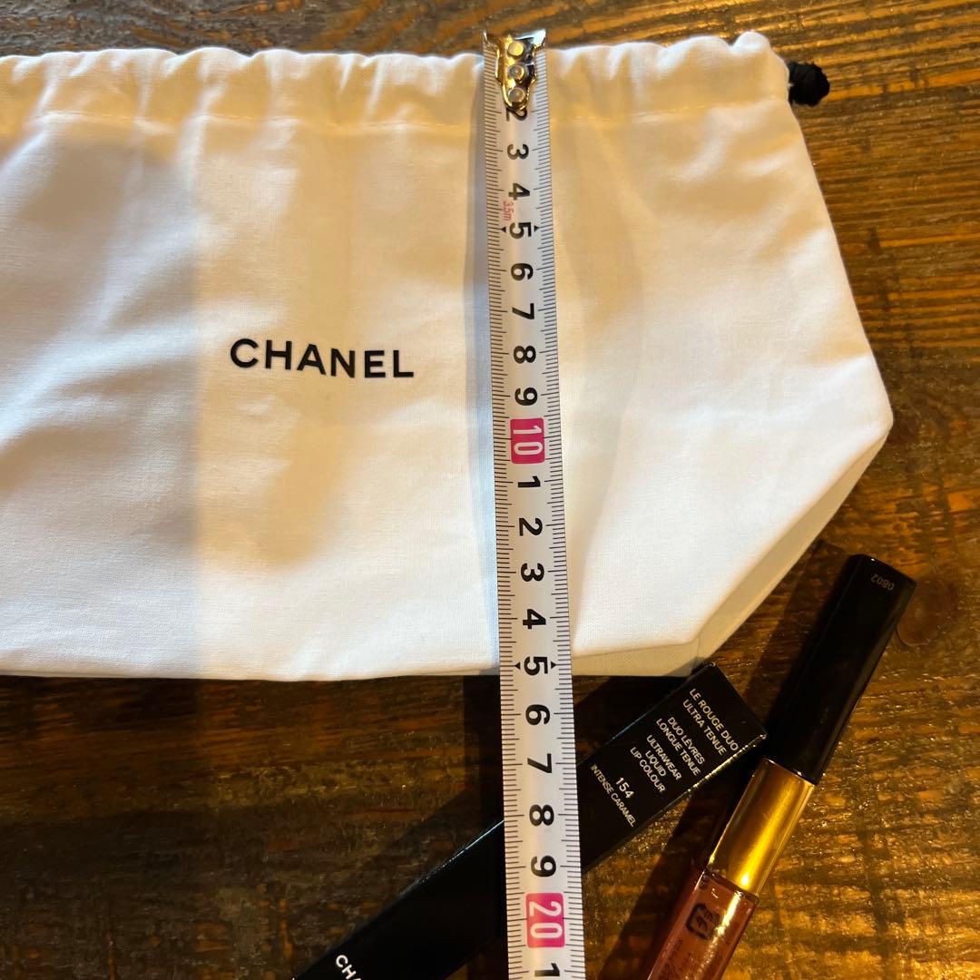 未使用近　CHANEL 182番ルージュ デュオ ウルトラ トゥニュ　リップ
