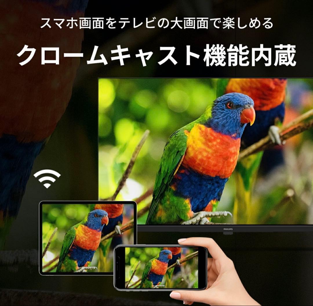 PHILIPS 55V 4K UHD 液晶テレビ VGP 2026