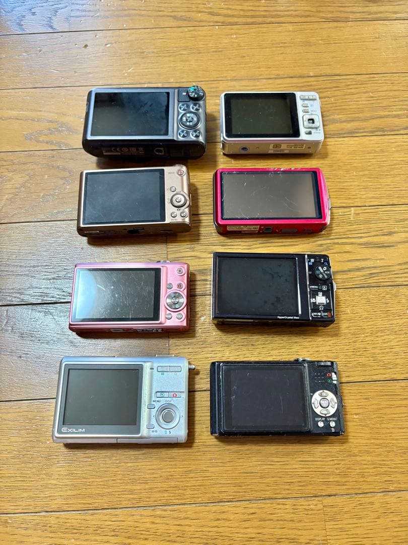 デジカメ❤️‼️超お得な8台セット‼️‼️しかも送料込み❤️‼️ジャンク❤️