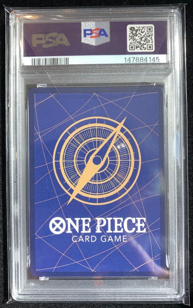 ワンピースカード ジュラキュール・ミホーク コミパラ 蒼海の七傑 【PSA10】