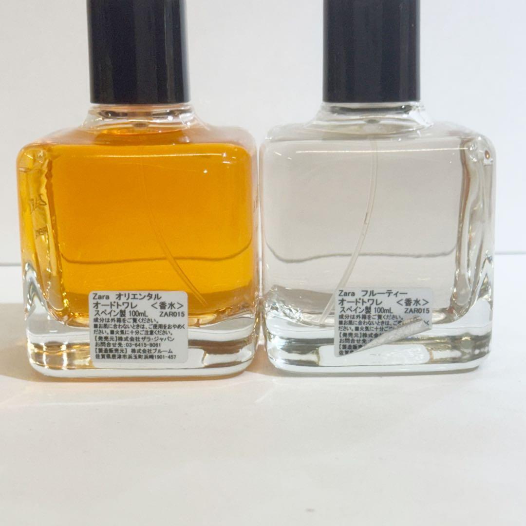 ZARA ザラ オリエンタル フルーティー オードトワレ 100ml 2本