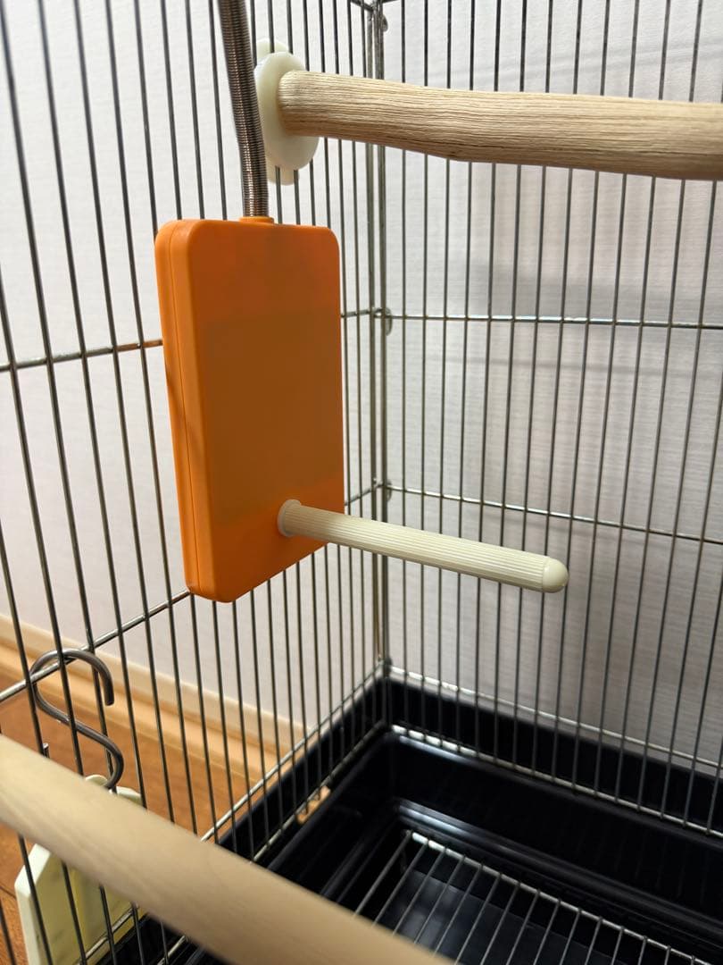 中古　HOEI 鳥カゴ　付属品・ヒーター