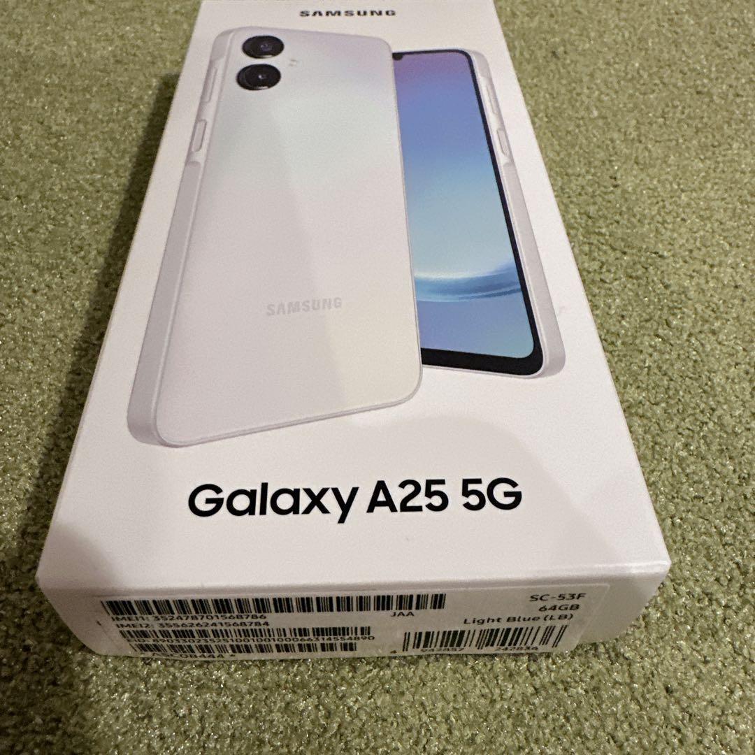 【新品・未開封】Galaxy A25 5G SC-53F docomo ホワイト