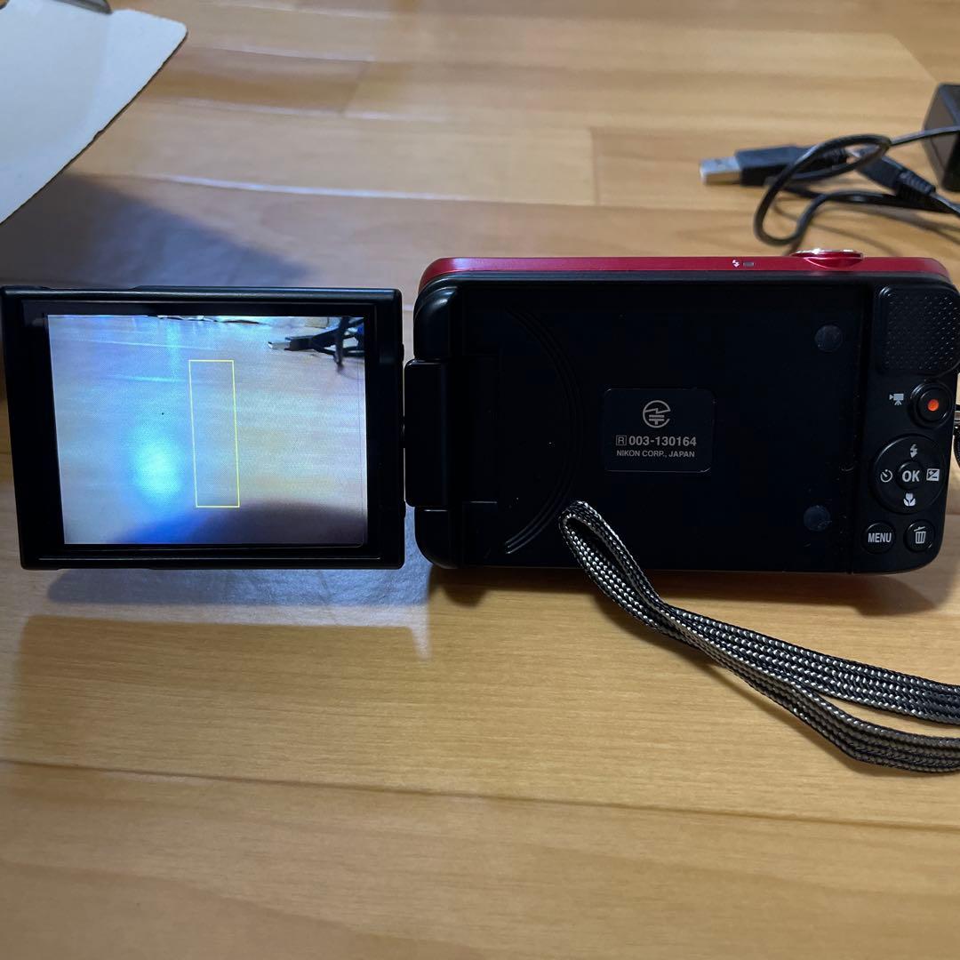 Nikon COOLPIX S6600 レッド 本体と付属品　一回使用のみ