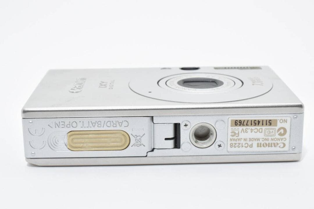 ■美品 充電器バッテリー付■Canon IXY DIGITAL 10 シルバー