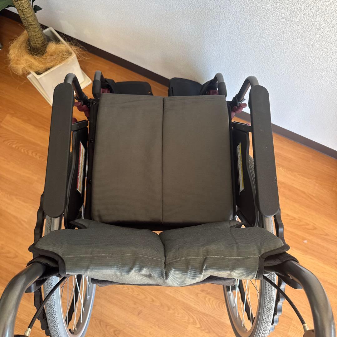 東京都東久留米市発！カワムラサイクル モジュール自走用車椅子KMD-B22 美品