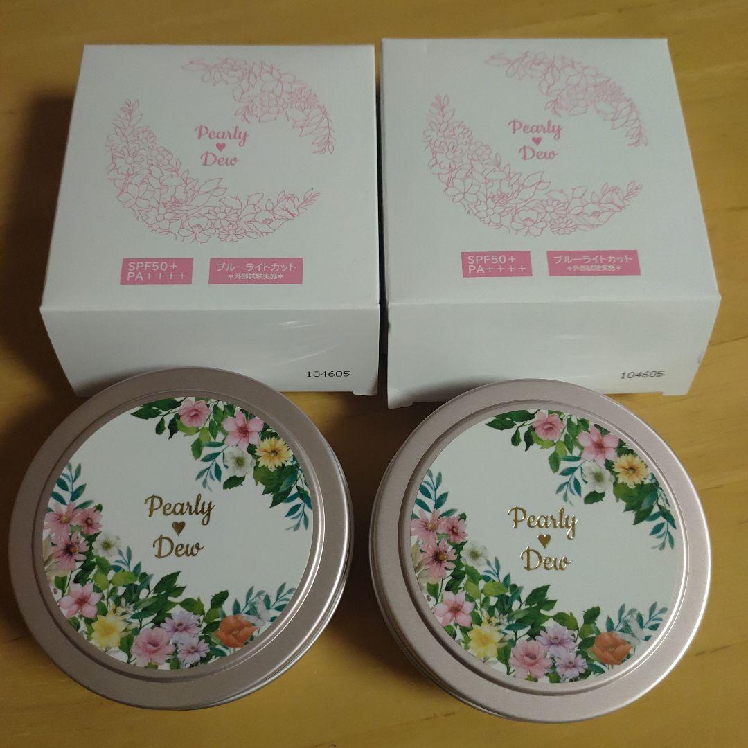 【未使用】パーリーデュー さらさら美人 大人ベイビーパウダー 30g✕２個パフ付