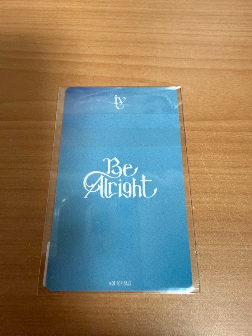 IVE Be Alright ソニミュ Sony Musicラキドロ ウォニョン