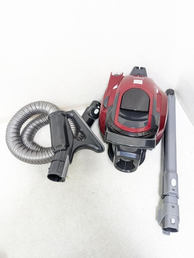 SHARP EC-VP1-R サイクロン式掃除機 2019年製 ヘッド無し