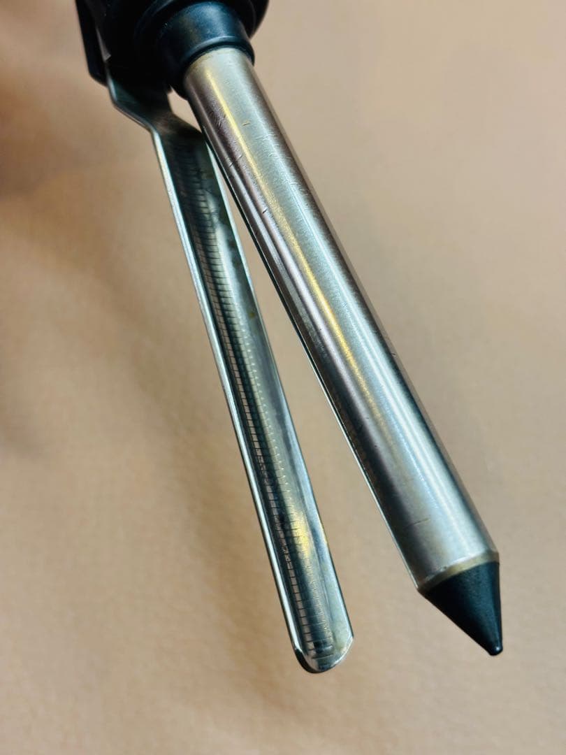 超美品　LENZ C-10元巻きレンツルートアイロン　理容アイロン　丸アイロン