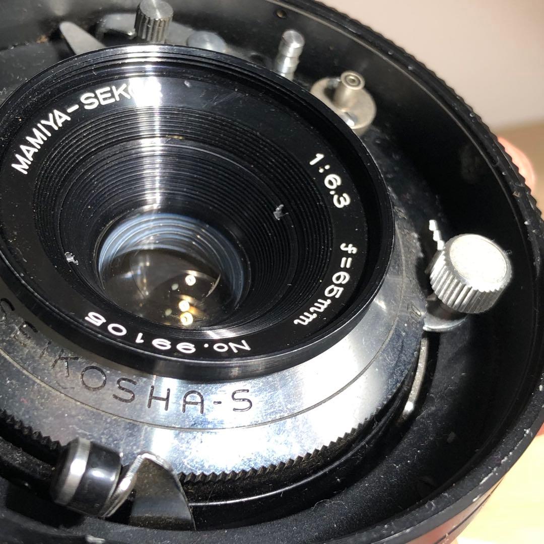 MAMIYA SEKOR 65mm F6.3 SEIKOSHA-Sファインダー付