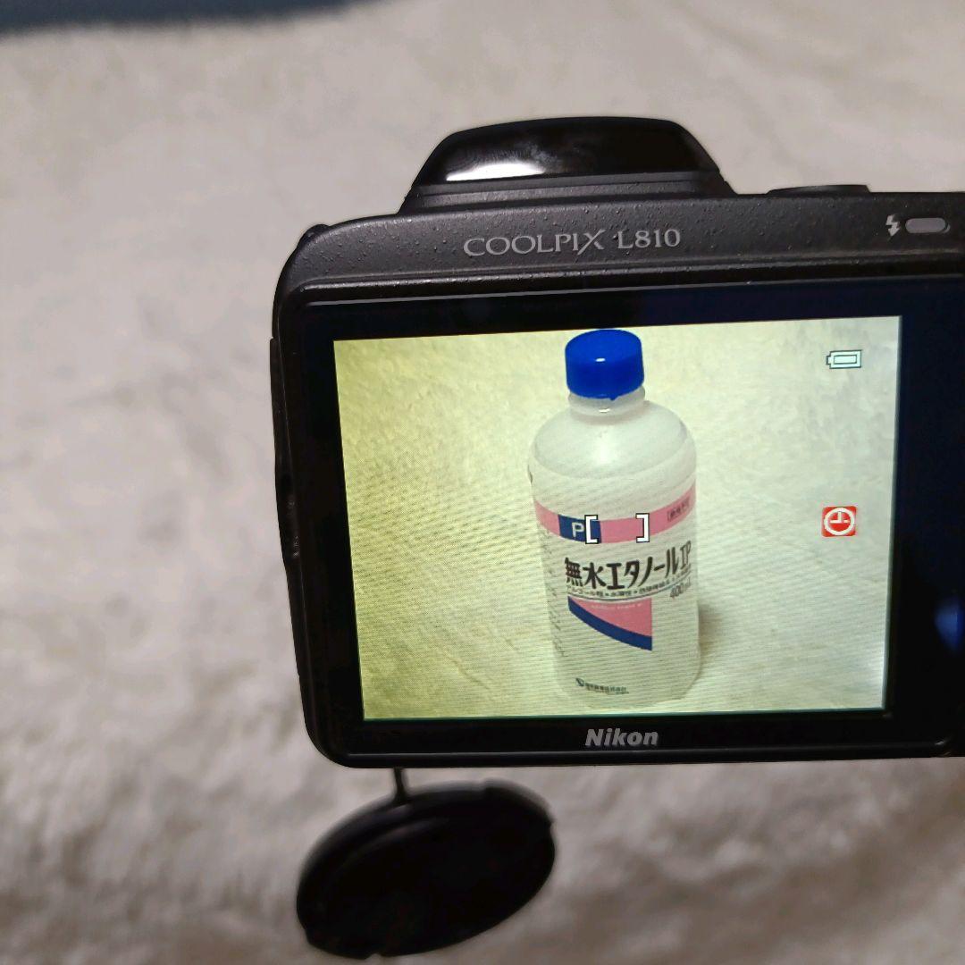 【美品】Nikon COOLPIX L810 単3電池稼動