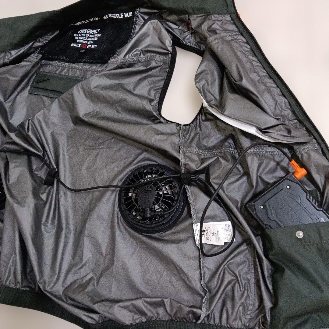 BURTLE バートル 空調服 XL ファン＆バッテリー 動作確認済