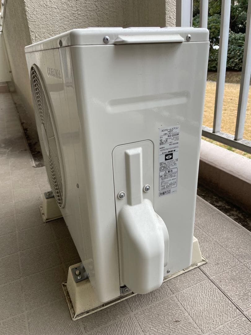 ホワイト 壁掛け型エアコン本体