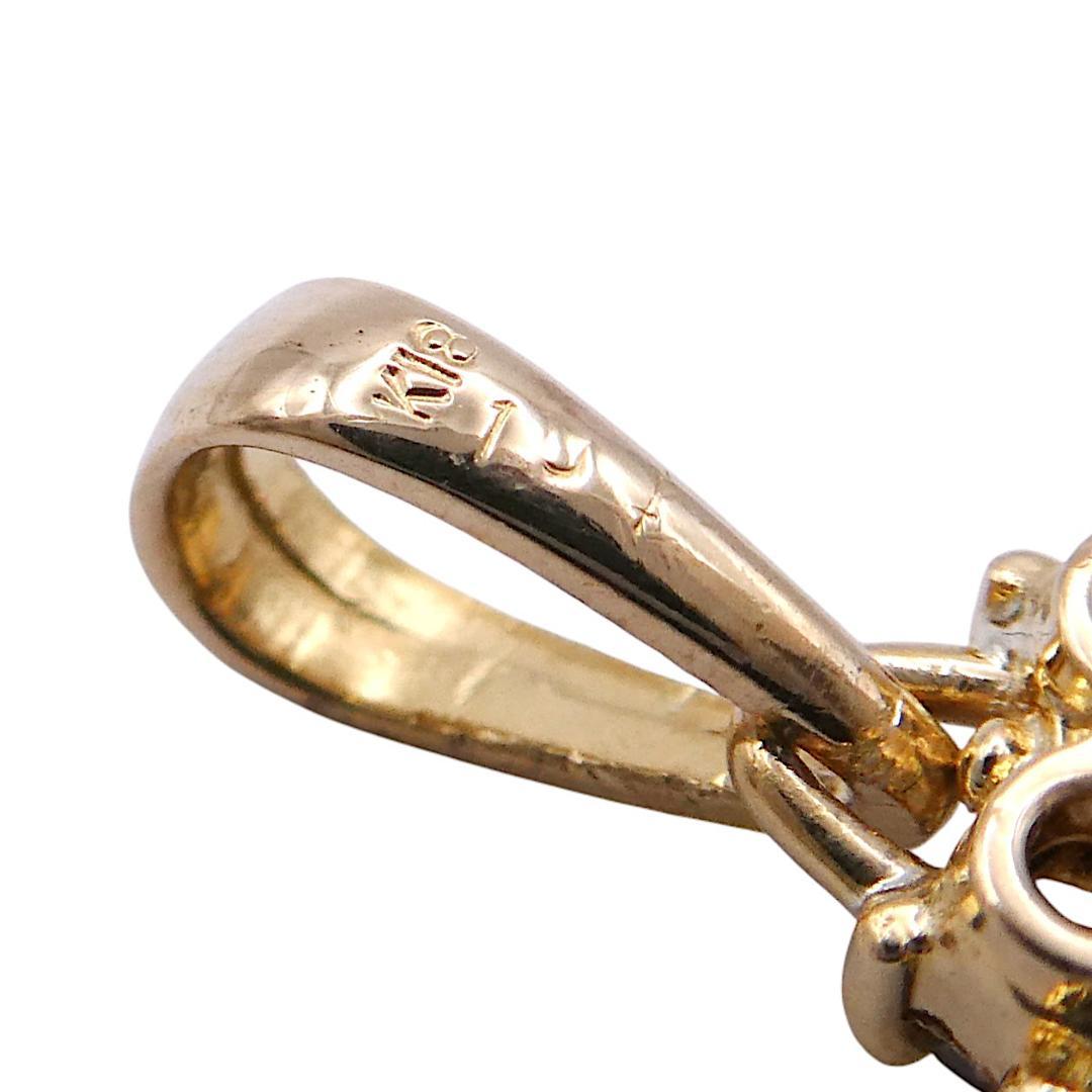 ペンダント K18 ブラウンダイヤモンド1.01ct