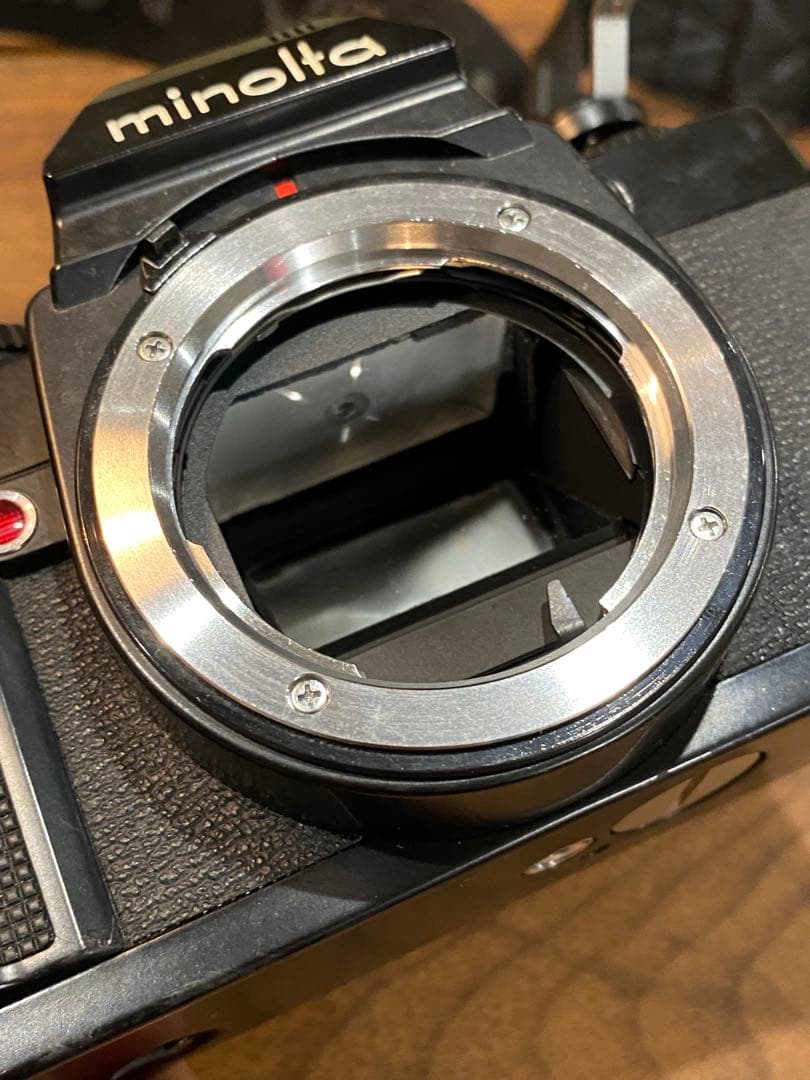 minolta X-7 フィルム一眼レフ　35-70 ズームレンズ付　動作品