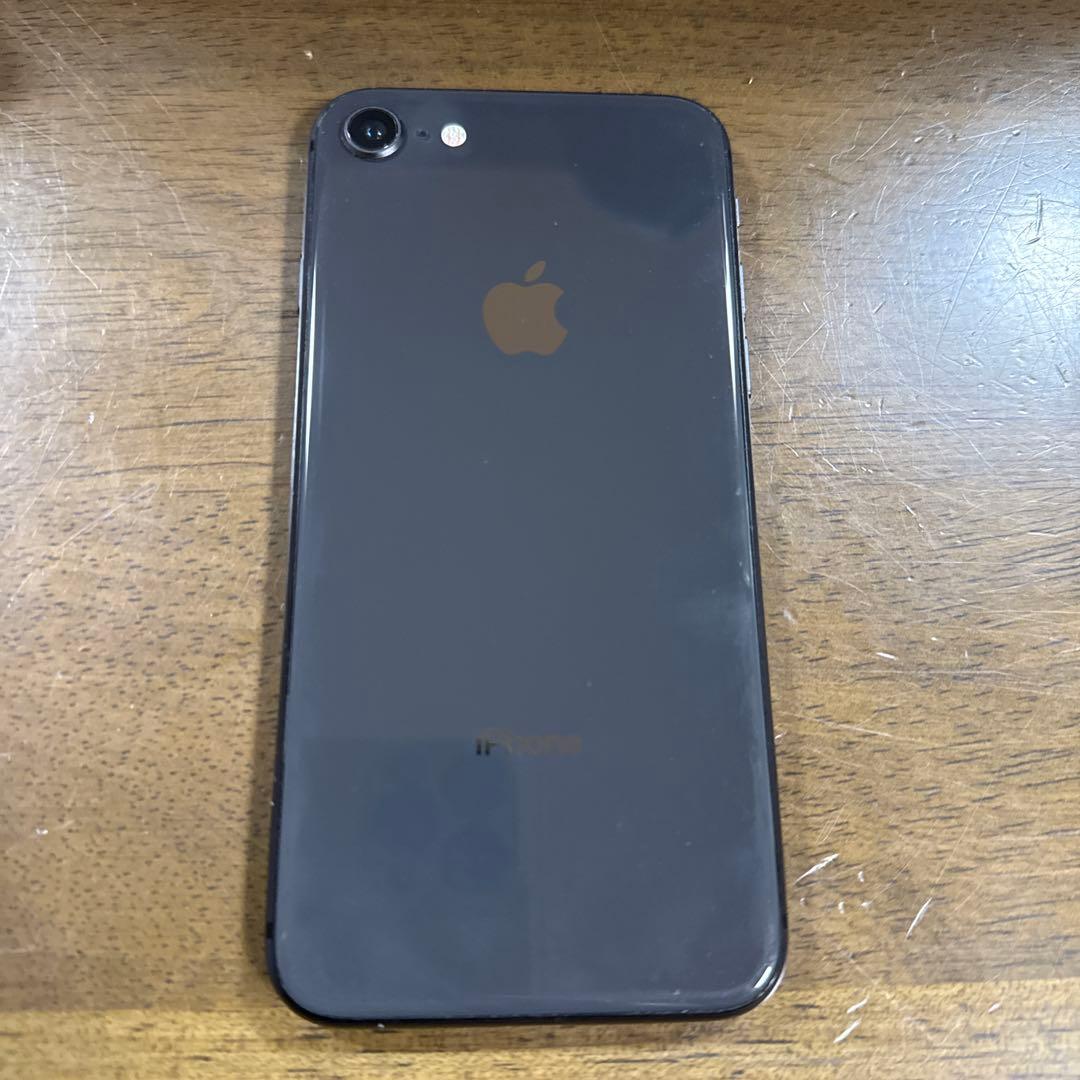 美品✨iPhone 8 ブラック 64GB SIMロック解除済