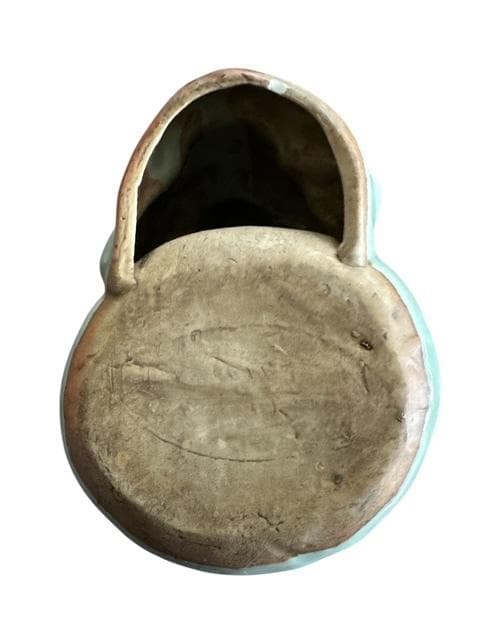 三田青磁　布袋像　希少　明治時代　置物　工芸品　骨董　鉢　骨董品