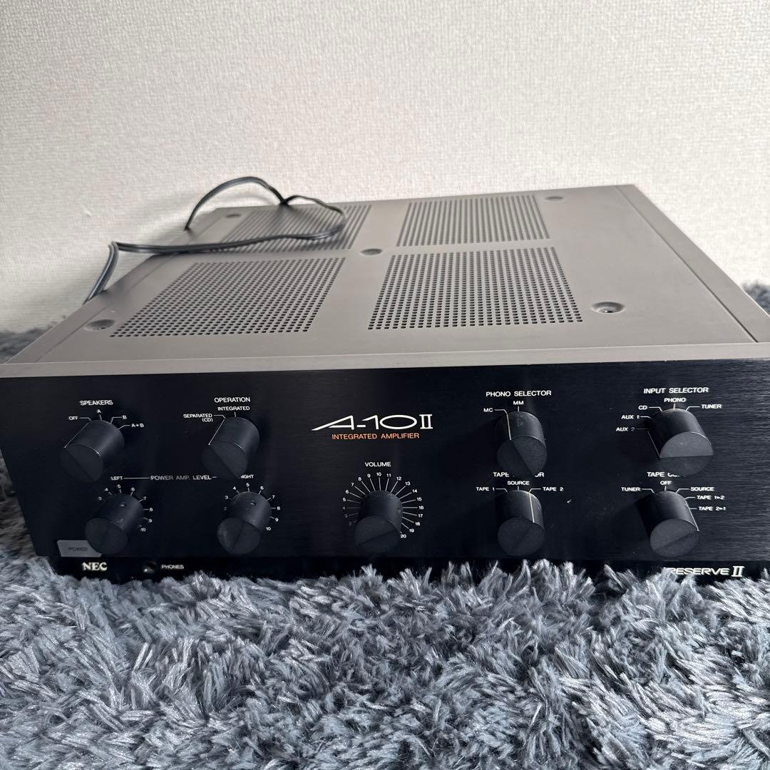 高級 NEC A-10III プリメインアンプ ニホンデンキ