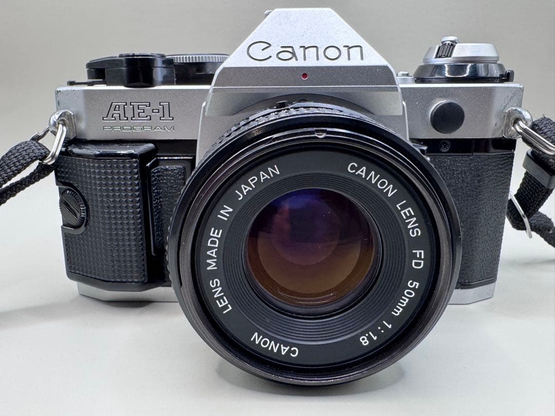 【ジャンク】 Canon AE-1 PROGRAM / New FD 50mm