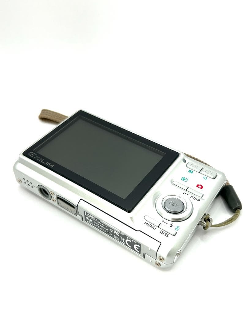 【美品】カシオ CASIO EXILIM EX-Z77 シルバー