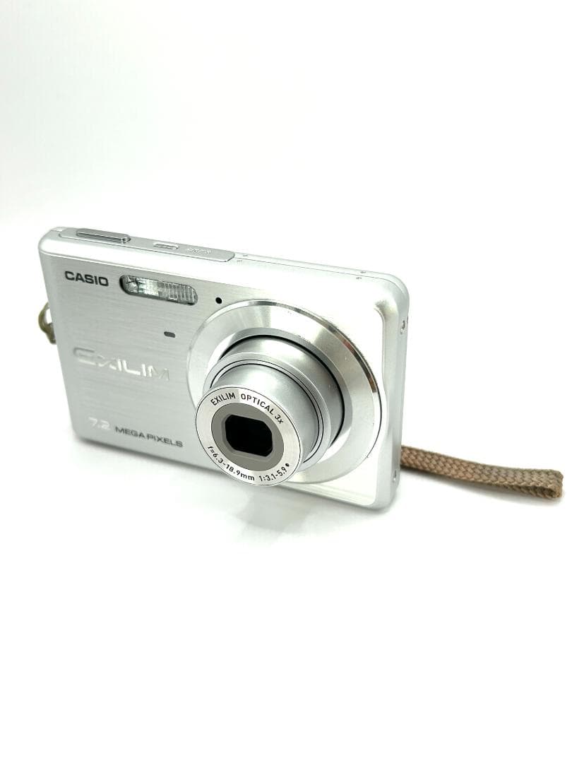 【美品】カシオ CASIO EXILIM EX-Z77 シルバー