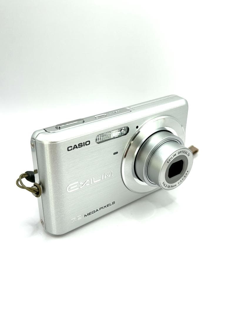 【美品】カシオ CASIO EXILIM EX-Z77 シルバー