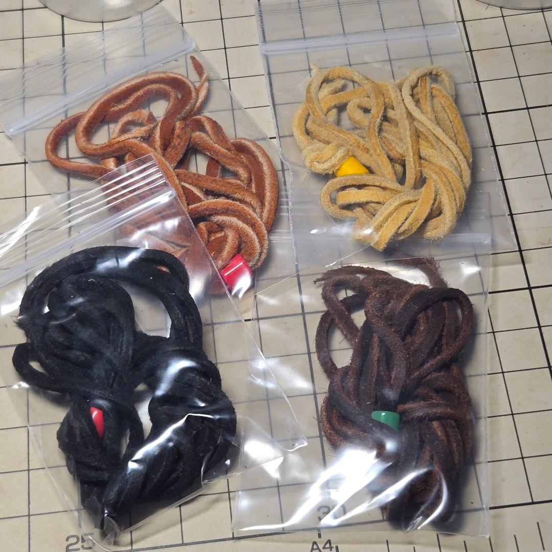 内径2mm拡張済み　5mmサイズ濃赤色ホワイトハーツ　goro's等のカスタムに