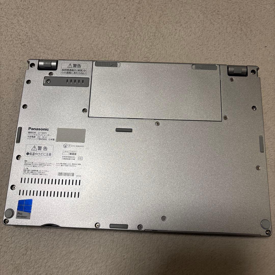 Windowsノート本体 Panasonic Let'sNote MX5