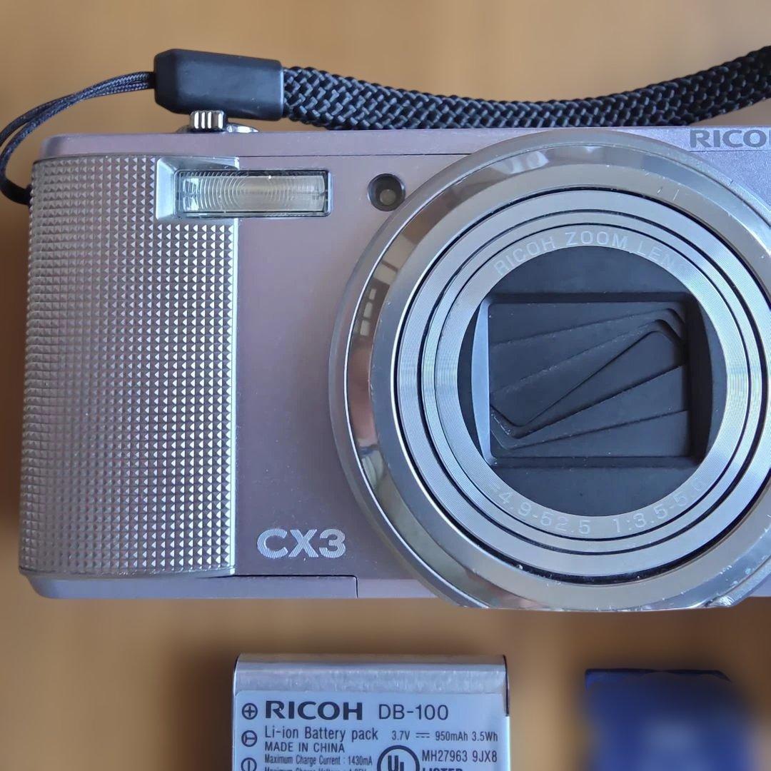 RICOH CX3 コンパクトデジタルカメラ