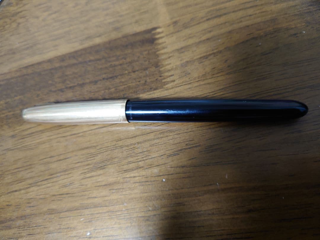 【ヴィンテージ】PARKER 51 万年筆　金張り　イギリス製　ジャンク扱
