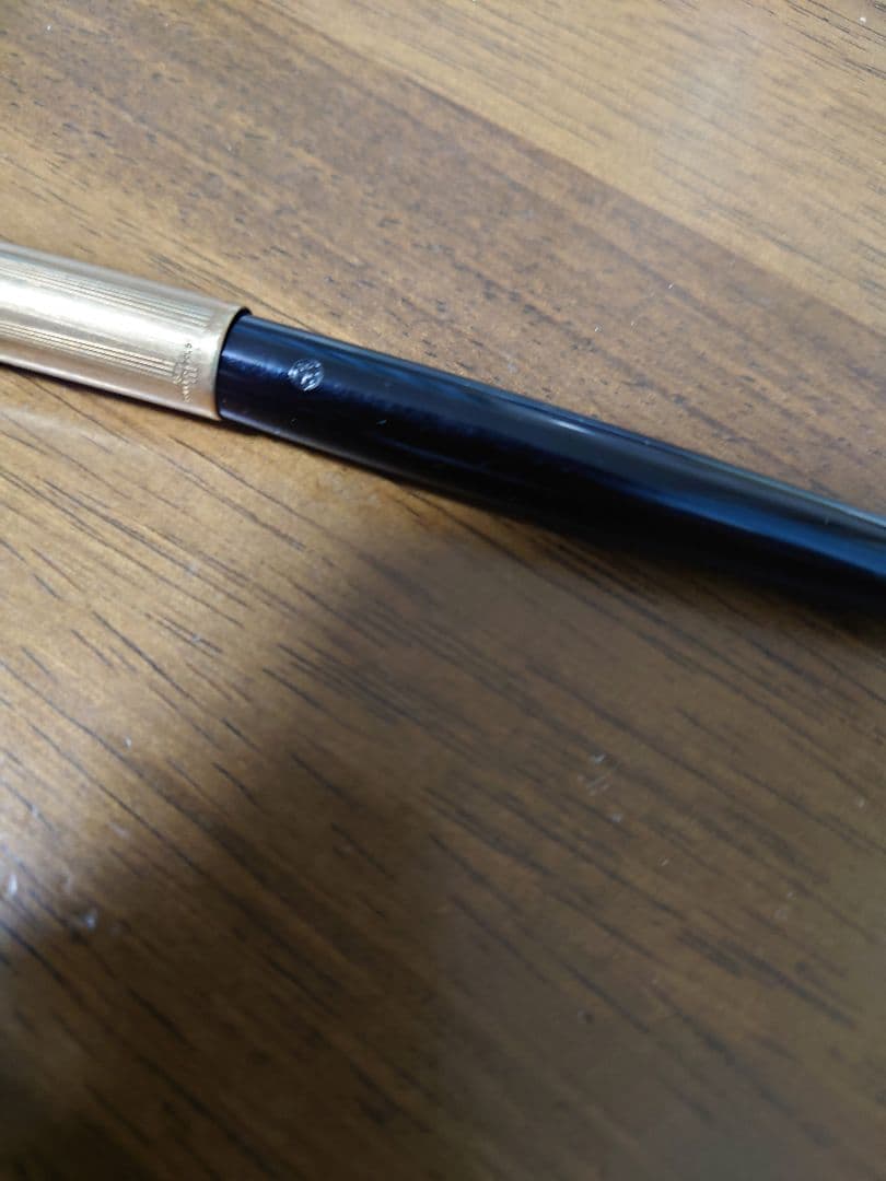 【ヴィンテージ】PARKER 51 万年筆　金張り　イギリス製　ジャンク扱