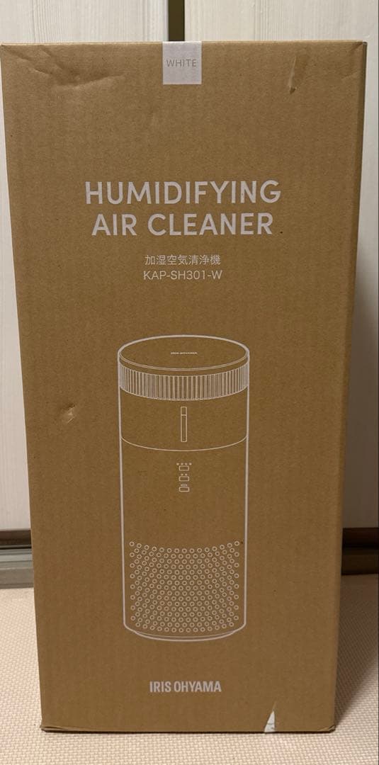 IRIS OHYAMA 加湿空気清浄機 KAP-SH301-W