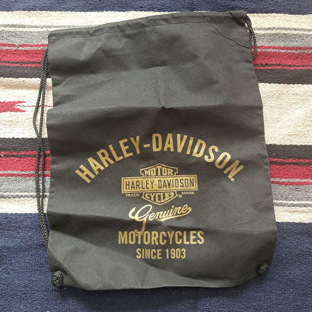 Harley-Davidson ヴィンテージ看板4枚＋不織布ハーレーナップザック