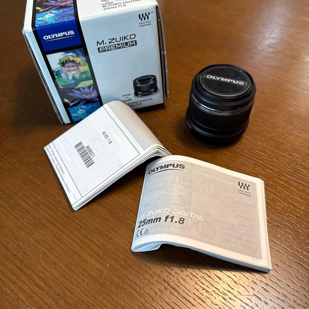 M.ZUIKO DIGITAL 25mm f1.8 単焦