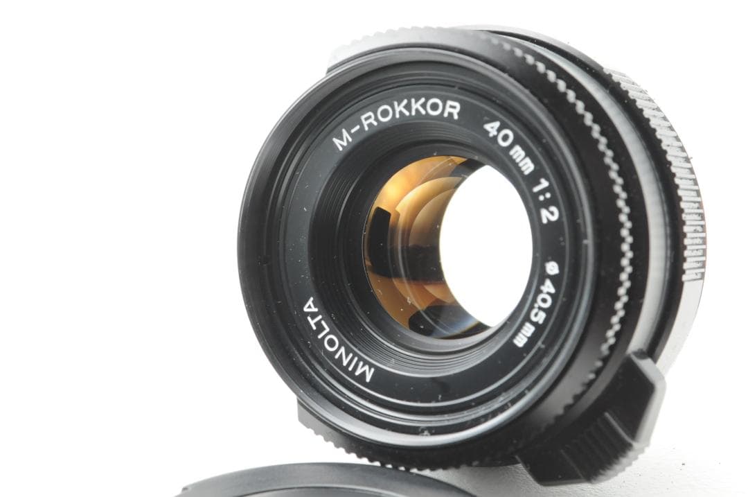★美品★MINOLTA ミノルタ CLE ＆ M-ROKKOR 40mm F2