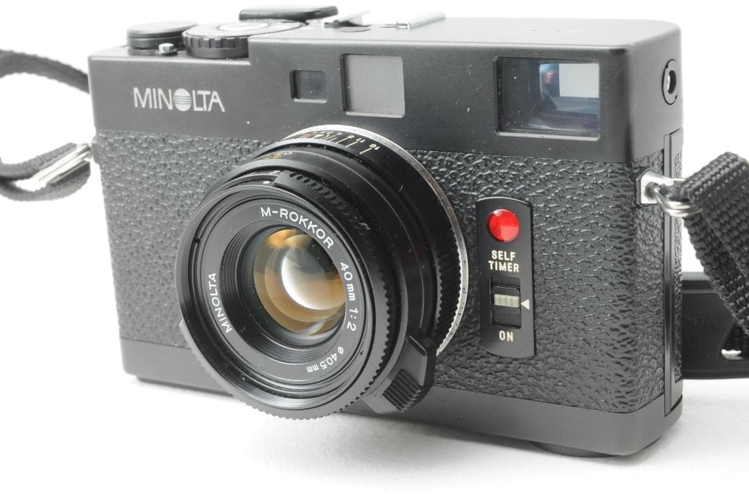 ★美品★MINOLTA ミノルタ CLE ＆ M-ROKKOR 40mm F2