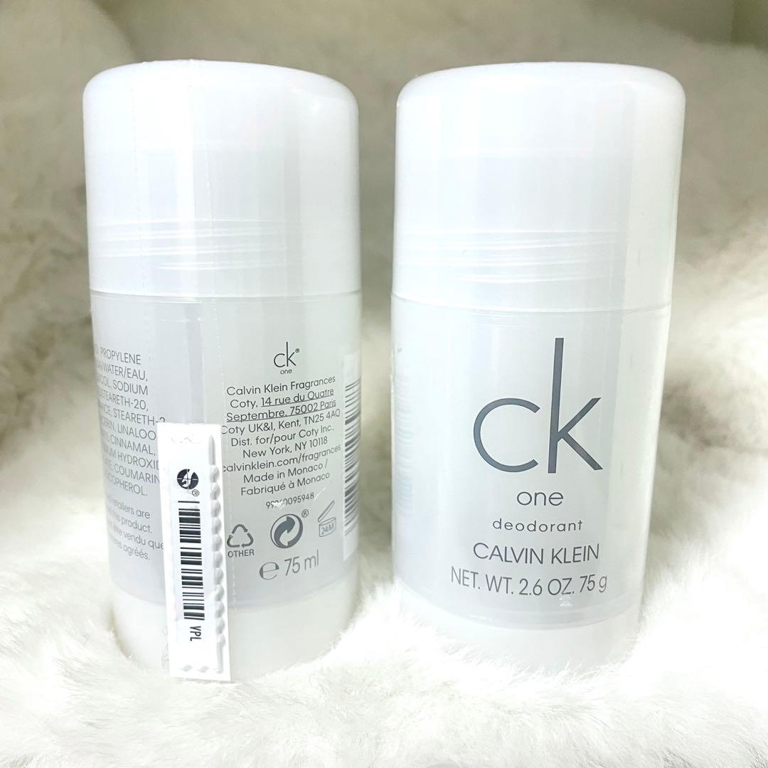 2本セット★CKoneカルバンクライン/デオドラント/ck oneデオドラント