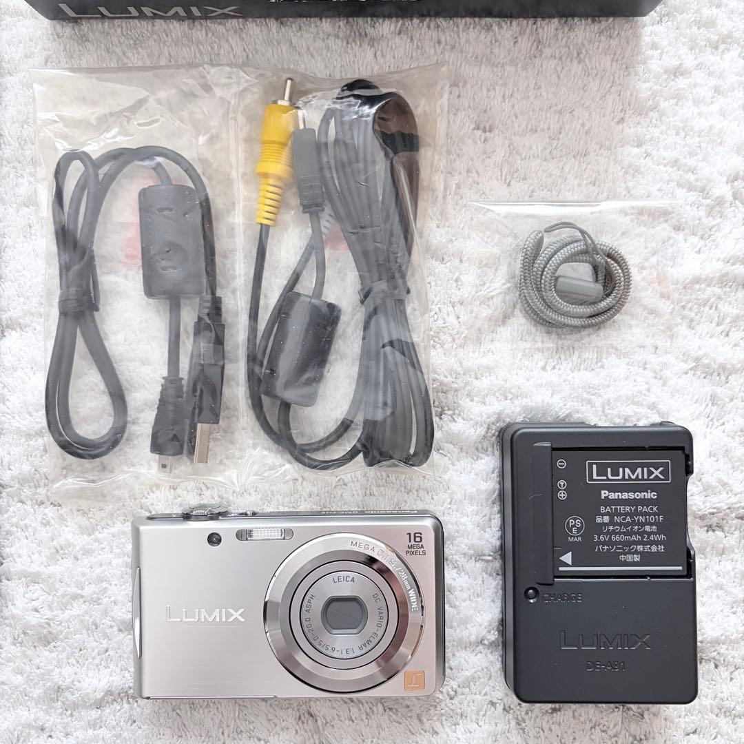 極上品【動作確認済】Panasonic パナソニック LUMIX DMC-FH5
