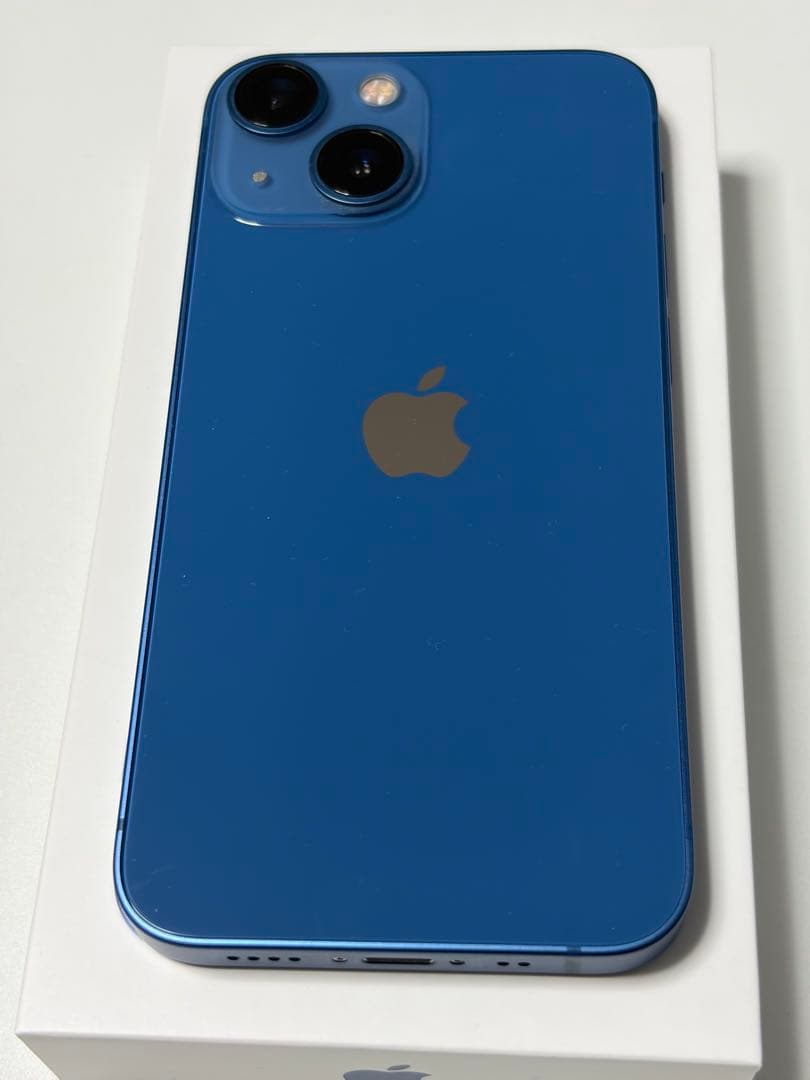 Apple iPhone 13 mini ブルー SIMフリー美品