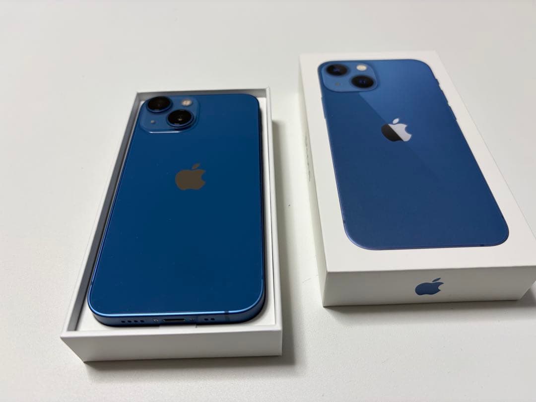 Apple iPhone 13 mini ブルー SIMフリー美品