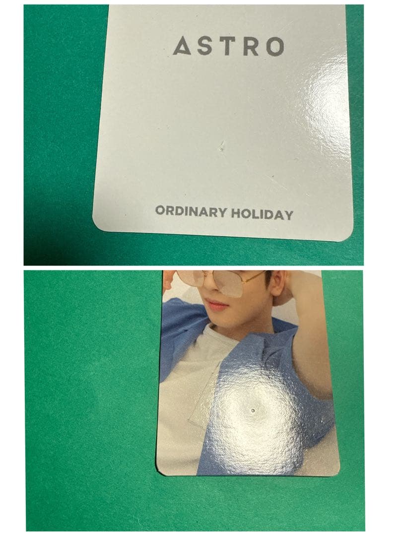 チャウヌ トレカ　サイン会　ordinary holiday　ASTRO ウヌ