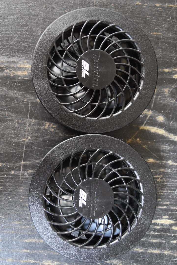 イ*カ様 マキタ空調服用ファン817K74B8、バッテリーBL1055Bアダプタ